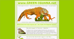 Desktop Screenshot of green-iguana.net